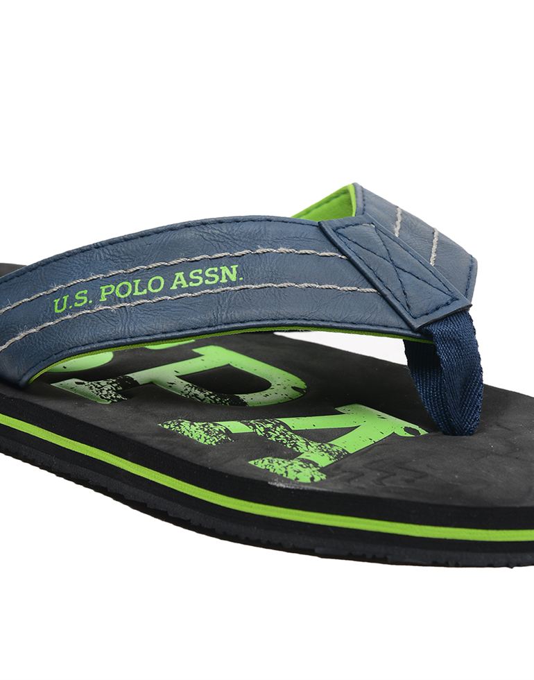 U.S. Polo Assn. Casual Wear Solid Men Flip Flop
